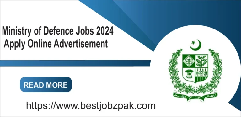 Ministry of Defence Jobs 2024 Apply Online Advertisement