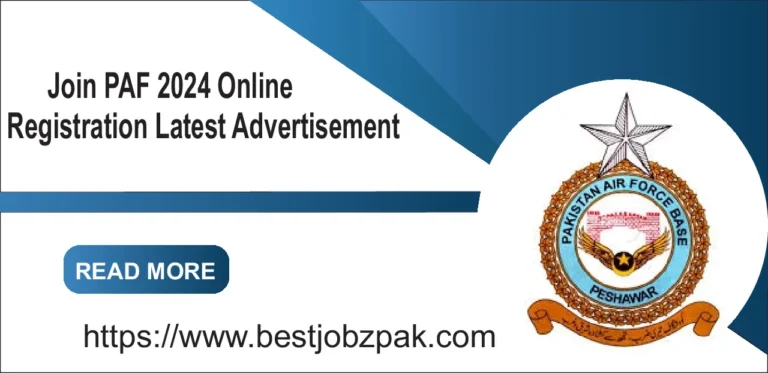 Join PAF 2024 Online Registration Latest Advertisement