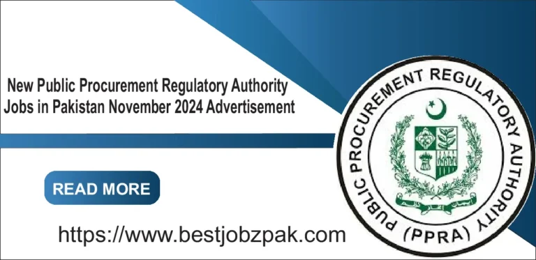 New Public Procurement Regulatory Authority Jobs in Pakistan November 2024 Advertisement