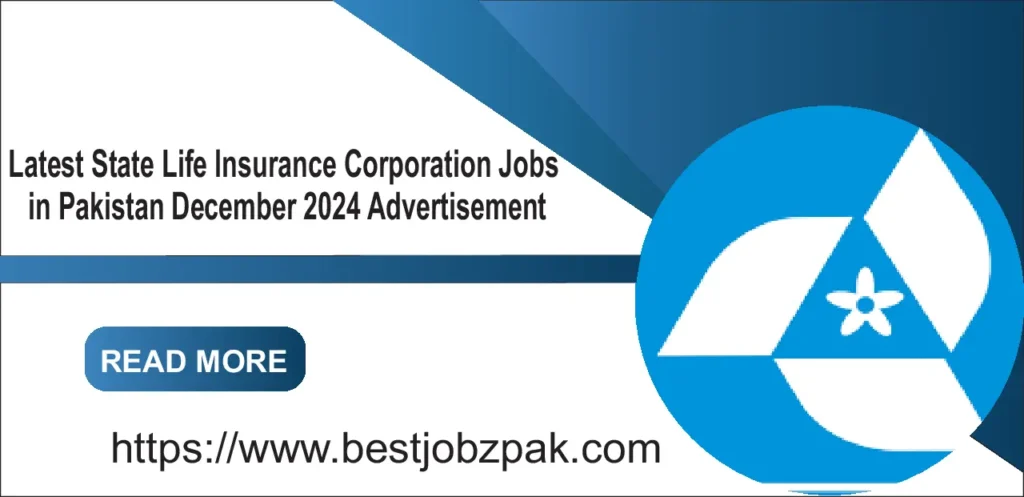 Latest State Life Insurance Corporation Jobs in Pakistan December 2024 Advertisement